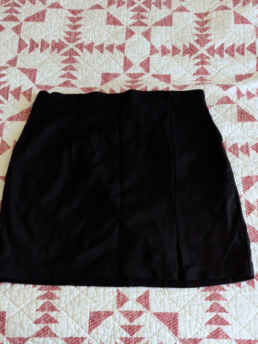 Stradivarius Black Mini Skirt